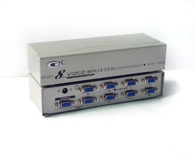 CKL CKL-98A 一分八 8口VGA分配器 250MHZ 铁壳:亚马逊:电脑/IT/办公